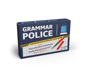 Bubblegum Stuff,Jeu de police de grammaire,Correct The Bad Grammar Flash Card Game - Jeu de société amusant de détection de grammaire, les enfants, les adolescents et les adultes