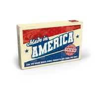 Bubblegum Stuff Made in America - Jeu de questionnaires True or False - Testez votre savoir comment aux États-Unis - Devinez les origines des produits - Obtenez le plus de cartes - 56 cartes - 12,4 x