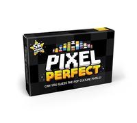 Bubblegum Stuff Pixel Perfect - Jeu de cartes hilarant difficile sur la culture pop - 56 cartes flash pixelisées de films, télévision et jeux - Cadeau ultime pour les joueurs et les amateurs de cinéma