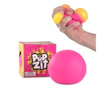 Bubblegum Stuff Pop-Zit Balle anti-stress en silicone avec faux pus Idéal pour soulager le stress 6 x 6 x 6 cm