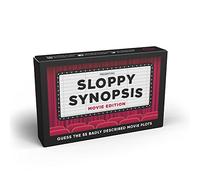 Bubblegum Stuff Sloppy Synopsis Jeu de cartes - Quiz films mal décrits - 55 cartes mémoire - Jeu familial amusant pour tous les âges - Parfait pour les fêtes et les soirées de jeu