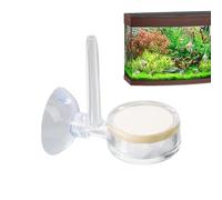 Bubbler à Basse Pression pour Aquarium, Accessoires de Pompe à air d'aquarium, diffuseur de CO2 Transparent, kit de diffuseur de CO2, Pas Besoin de trempage, atomiseur de CO2 avancé