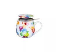 BUBBLES Colourful cast Coffret Tisanière en porcelaine Fine bone china