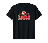 Bubbly Hearts Suisse Supporter Concours de Musique européen T-Shirt