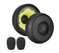 BUBEFSKD 1. Coussinets d'oreille De Remplacement en Cuir Protéiné pour Écouteurs Evolve 75+/75 UC/75MS avec Housse Et Coussins Mousse À Mémoire Forme Housse Coussinets d'oreille Cuir