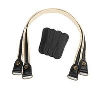 BUBEFSKD 1 Paire De Poignées En Cuir PU Accessoires Navetteurs Mode Idéal Pour Remplacer Ou Mettre À Niveau Vos Sacs Préférés Poignée Portefeuille En Cuir