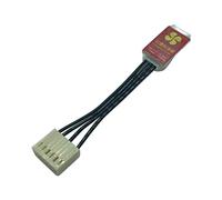 BUBEFSKD 1 pièce 6 broches mâle Red Devil Ventilateur simulateur de vitesse Contrôleur de vitesse pour WhatsMiner M21S M20S M20 M10 D1 Sppoofer