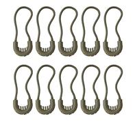 BUBEFSKD 10 Pièces À Extérieur Fermetures À Glissière Tête Extracteur Flexible Pratique PVC Extracteur Portable Accessoires Outdoor Backpack Zippers Head