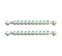 BUBEFSKD 2 Pièces 10 Numéros Marquant Les Indicateurs De Compteur Scores Football Table Gardien Scores pour Le Football Baby-Foot Standard