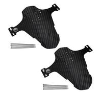 BUBEFSKD 2 Pièces Garde-Boue De Vélo Court Ensemble Et Arrière Compatible Fixe pour Protections Cadre en Fibre Carbone Montagne 26"-29"