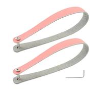 BUBEFSKD 2 Pièces Poignée À Dégagement Rapide pour Vélo Sangle De Traction en Cuir Supports Pliants Bloc Porte-vélos Bloc Ceinture Nez De Cochon Tête Ceinture À Dégagement Rapide Étagère