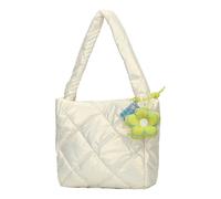 BUBEFSKD 2023 Nouveau sac à bandoulière sac à main sac matelassé essai d'éclaboussures, Blanc.
