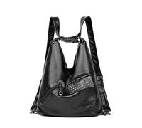 BUBEFSKD 2024 NOUVEAU À Capacité Sacs D'école Pour Fille Femmes Étudiant Vintage En Cuir Bandoulière De Voyage Moderne