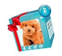 BUBEFSKD 2025 Nouveau Chien Robot AI Interactif en Peluche Chiens Marchant Aboiement Queue Remuant Jouet Éducatif Intelligent Chiots Réalistes Peluche Chiots Électronique Interactif