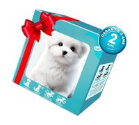 BUBEFSKD 2025 Nouveau Chien Robot AI Interactif en Peluche Chiens Marchant Aboiement Queue Remuant Jouet Éducatif Intelligent Chiots Réalistes Peluche Chiots Électronique Interactif