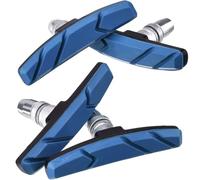 BUBEFSKD 4 Pièces Vélos De Montagne Route V-Brakes Bloc Chaussure Plaquette Frein Universelle Silencieux Antidérapant V-Brakes Bloc Chaussures