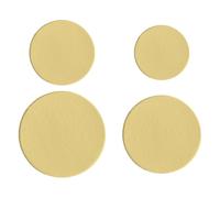 BUBEFSKD 4PCS/8PCS Plaques à Gâteau Rondes Alimentaire Base en Carton Cercle Sécuritaire pour les Patisseries Afficher Les Cupcake Réutilisable Dessert Plateau de Transport Carton Planches à Gâteaux