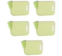 BUBEFSKD 5 Pièces en Plastique Carte À Collectionner Boîte Déflecteur Portable Diviseur Entretoise Stockage Cloison en Plastique Carte À Collectionner Déflecteur Clip