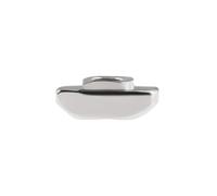 BUBEFSKD 50 pièces 2020 Série T Rainure Slot Marteau Fixation de tête en aluminium Glissière pour imprimante en aluminium Écrou T