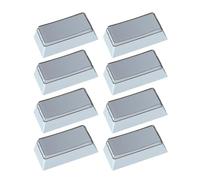 BUBEFSKD 8 touches PBTS Keycap Hauteur d'origine 2US Ne pas graver Couvercles de clé à plaquette Clés à dessin uniques pour claviers mécaniques Touche de profil d'origine