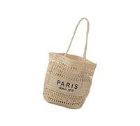 BUBEFSKD À Main Ajouré Tendance Pour Léger Design Pratique Sangle Confortable Parfait Pour Les Vacances Ou Les Promenades En Ville À Bandoulière En Corde De Papier