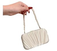 BUBEFSKD À Main Élégant À Volants Fourre-tout Tendance Pochette De Dîner Parfait Pour Les Occasions Formelles Et Les Fonctions Sociales.