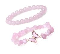 BUBEFSKD Accessoires De Poignet En Élégants Bracelets Papillon En Exquis Perles Élégant Pour Un Usage Quotidien Accessoire Port Quotidien