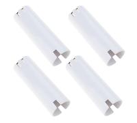 BUBEFSKD Adaptateur De Batterie 18650 À 21700 Manchon Protection D'espacement Tube Convertisseur pour Adaptateur Manchon Lampe Poche LED 18650 4 Pièces