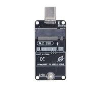 BUBEFSKD Adaptateur USB 3.1 Lecteur De Carte Boîtier De Disque À Semi-conducteurs Boîtier NVME Carte Intercalaire 1000 Mo/s 2230 USB C pour Ordinateur