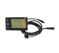 BUBEFSKD Affichage De Compteur Vélo Scooter Électrique 24 V/36/48 Panneau Commande LCD Universel Connecteur S866 Vélos Électriques LCD