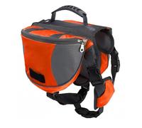 BUBEFSKD Animal de compagnie Sac de survie pour chien de taille moyenne Gilet avec poignée de poche pour rangement Poches Traiter Jouets Téléphone Sac à dos pour animaux de compagnie