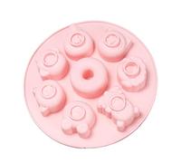 BUBEFSKD Animaux Moules à gâteau en mousse moulée sans bâton Moules de cuisson Accessoires 6 styles pour des cadeaux parfaits pour les enfants Kit d'outils au choix