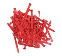 BUBEFSKD Anneaux De Pattes pour Traces d'oiseaux Ferme Numérotés Individuellement 1 À 100 Bandes en Plastique Réutilisables pour L'identification Et La des Volailles