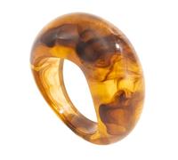 BUBEFSKD Anneaux en résine profilés modernes, connexion empilable, surfaces lisses et texturées, accessoire pour améliorer la tenue Résine moderne pour vous, comme décrit