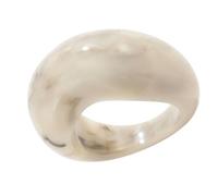 BUBEFSKD Anneaux en résine profilés modernes, connexion empilable, surfaces lisses et texturées, accessoire pour améliorer la tenue Résine moderne pour vous, comme décrit