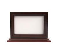 BUBEFSKD Ashes Box Urne funéraire en bois avec cadre photo pour animaux de compagnie - Urne funéraire - Cadeau commémoratif élégant - Conteneur à cendres