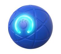 BUBEFSKD Balle rotative pour chien - Pour s'amuser en plein air et s'entraîner - Avec jouet rebondissant interactif - Jeux dans la cour - Pour animaux de compagnie