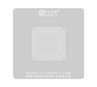 BUBEFSKD BGA Reballing Stensil pour RX6600XT RX5700xt Carte graphique CXD90060gg Boule à souder et pâte à souder Pochoir Violet Acier Mesh