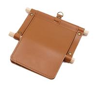 BUBEFSKD Boîte À Mouchoirs Couvre La Boîte De Papier en Cuir Mode Porte-mouchoirs Durabilité Pratique pour L'utilisation du Salon Porte-Serviettes Marron À La Mode