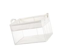 BUBEFSKD Boîte de planification de vêtements flexible spacieuse en matière imperméable structure de cadre en métal stable pour la maison Deck livres objets cycliques peu encombrant planificateur de