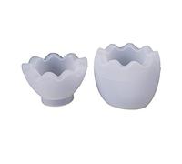 BUBEFSKD Boîte de rangement pour œufs - Créative - Fabriquée à la main - Pour boîtier - En silicone - Pour bricolage - Résine UV - Colle époxy - Moules en résine