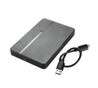 BUBEFSKD Boîtier de disque dur USB 3.0/3.1 2,5 pouces compatible, installation facile, design résistant à la chaleur pour les voyages, boîtier de disque dur léger