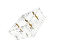BUBEFSKD Boîtier en acrylique transparent pour l'appel de développement prend en charge PCIe pour une installation facile de l'adaptateur table/adaptateur multifonction