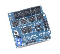 BUBEFSKD Bouclier De Capteurs Électroniques V5.0 Carte D'extension pour Bloc Construction Électronique Pièces Robot