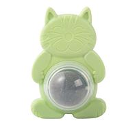 BUBEFSKD Boules De Vigne Argentées Naturelles Herbe-aux-Chats Matatabi pour Chat Jouet Anti-Stress Plumes De Chaton Jouets Mignons pour Et D'intérieur