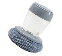 BUBEFSKD Brosse de lavage ergonomique avec pompes à lessive intégrées Ne pas nettoyer les ustensiles de cuisine, la vaisselle de table, les éponges non grattantes