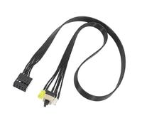 BUBEFSKD Câble Adaptateur pour Interrupteurs d'alimentation De Cartes Mères Câble D'extension Panneau Châssis PC pour Alimentation PC 280 600 G1