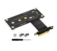 BUBEFSKD Câble D'extension Rapide NVME MKey PCIe 4X Pour Disques Durs NVME 2230 2242 2260 2280 Pas De Perte De Données PCB Multicouches Carte D'extension SSD
