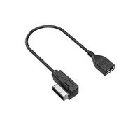 BUBEFSKD Câble USB adaptateur son, câble de données, transfert de musique vers prise pour accessoires A6L A8L