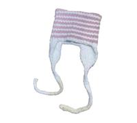 BUBEFSKD Cache-oreilles péruvien d'hiver pour femme - Sherpas - Chapeau de neige tricoté, b, taille unique